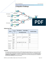 8.4.1.2 Packet Tracer - Skills Integration Challenge