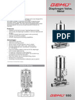 Diaphragm Valve, Metal: Construction