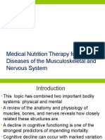 Medical Nutrition Therapy For Diseases of The Musculoskeletal