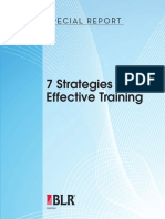 09 7 Strategies For Effective Training