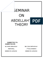 Abdellah's Theory