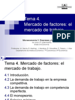 Mercado de Factores