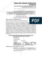 Cómo Demandar La Nulidad de Un Acto Administrativo y Pedir Una Indemnización Por Daños y Perjuicios Al Estado – Modelo de Demanda de Nulidad de Acto Administrativo e Indemnización Por Daños y Perjuicios en Contra Del Estado