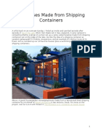 10 Houses Made From Shipping Containers