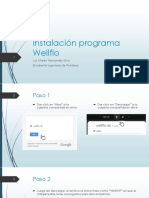 Instalación Programa Wellflow PDF