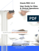 Oracle RDC 4.5.3 User Guide For Sites & Clinical Operations: Data Management