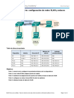 3.2.2.5 Lab - Configuring VLANs and Trunking