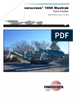 Powerscreen 1000 Maxtrak