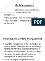 Scientific Management