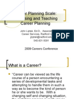 Career Planning Scale: Assessing and Teaching Career Planning