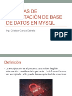 Técnicas de Encriptación de Base de Datos en Mysql