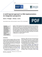 A Multi-Layered Approach To CRM Implementation - An Integration Perspective