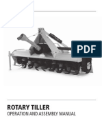 Tarter Rotary Tiller Manual REVERSING Smooth Top HR