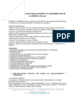 Plan de Optimizacion para El Diseño y La Distribucion de La Bodega