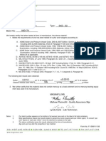 Date: Purchase Order No: Subject: Type: Batch No. SKD - S2 Spotcheck Developer 08D17K