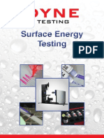 Surface Energy Testing