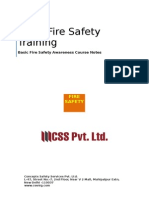 Basic Fire Safety Handouts