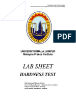 Hardness Test