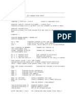 Aix Commands Cheat Sheet