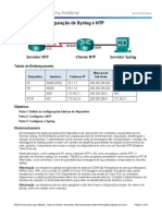 8.1.2.6 Lab - Configuring Syslog and NTP