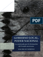 Gobierno Local, Poder Nacional Mauricio Merino