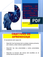 Control de La Función Motora Por La Corteza