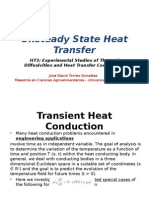 Unsteady State Heat Transfer