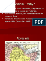 Abyssinia Crisis