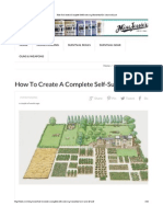 How To Create A Complete Self-Sustaining Homestead On 1-Acre of Land