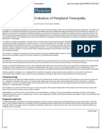 An Algorithm For The Evaluation of Peripheral Neuropathy - American Family Physician