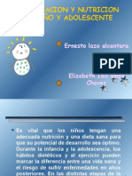Trabajo Nutricion Niño y Adolescente