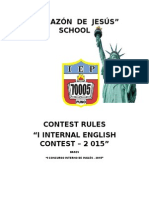 I Concurso Interno de Inglés - 2015