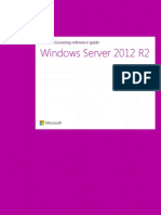 Windows Server 2012 R2: Volume Licensing Reference Guide