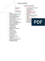 Pog: 5 Day Split: Pyramid Style (Increase) : Superset