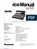 WR - DA7 Manual de Servicio