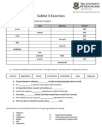 Academic Word List - Sublist 4