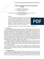 Transmit Power Management Technique For Wireless Communication Networks