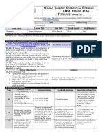 DSSC Lesson Plan