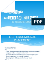 Ims Lre Educational Placement Power Point Sped