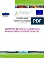 Compendio de Normas Ambientales para Sectores Industriales