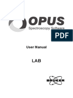 OPUS Spectroscopic Software