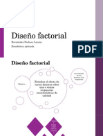 Diseño Factorial