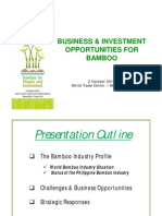 Business and Investment Opportunities For Bamboo