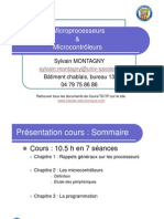 Cours - Microprocesseurs Et Microcontroleurs - Internet PDF