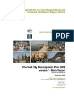 Chennai City Development Plan 2009