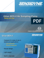 Gilian BDX II Air Sampling Pump