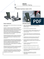 MICRODUR MIC 10 - Portable Hardness Tester (UCI) : Product Information