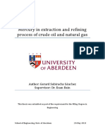 Mercury in Extraction and Refining Process of Crude Oil and Natural Gas