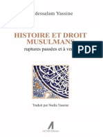 Histoire Et Droit Musulmans