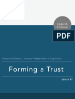 Forming A Trust: Legal & Finance Legal & Finance